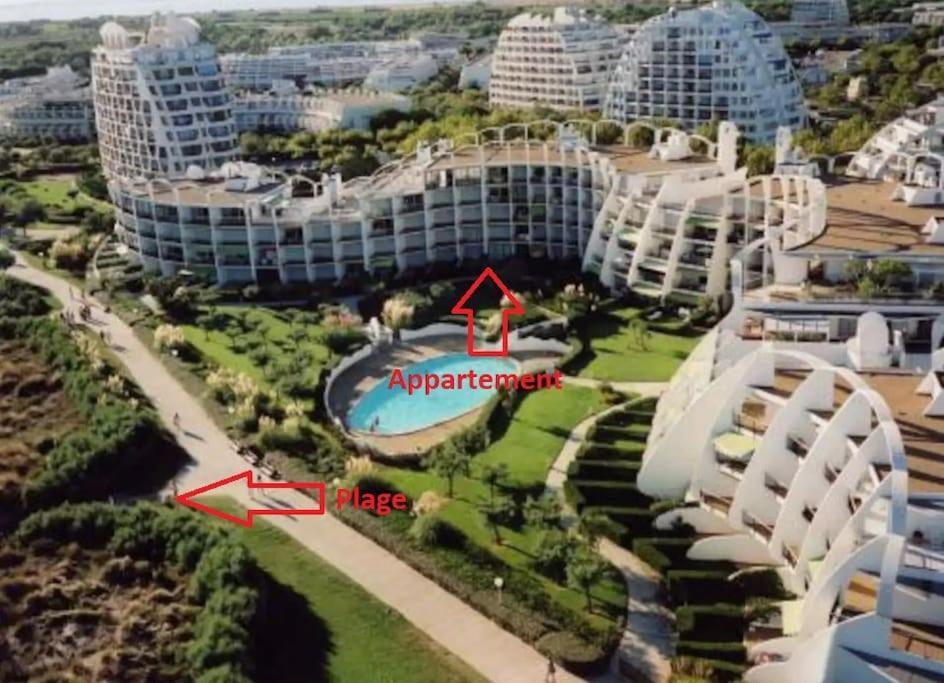 1Er Ligne Piscine Au Couchant La Grande-Motte Zewnętrze zdjęcie